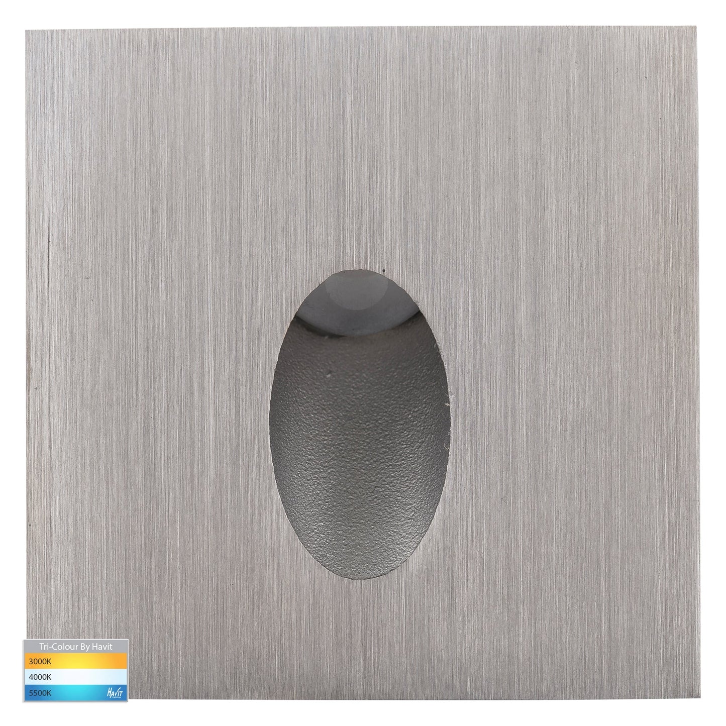 Recessed Square Step Light 316 Stainless Steel