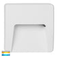 Square White Surface Mounted Pc Step Light 