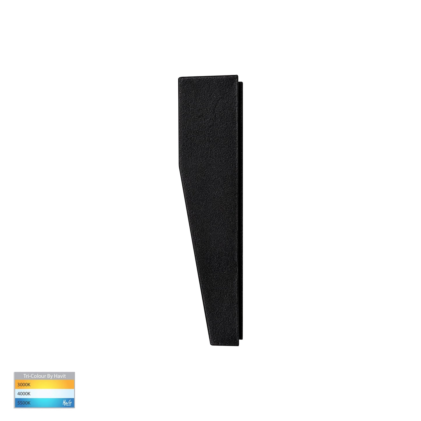 Square Surface Mounted Step Light Black HV3268t-Blk-12v-Sq