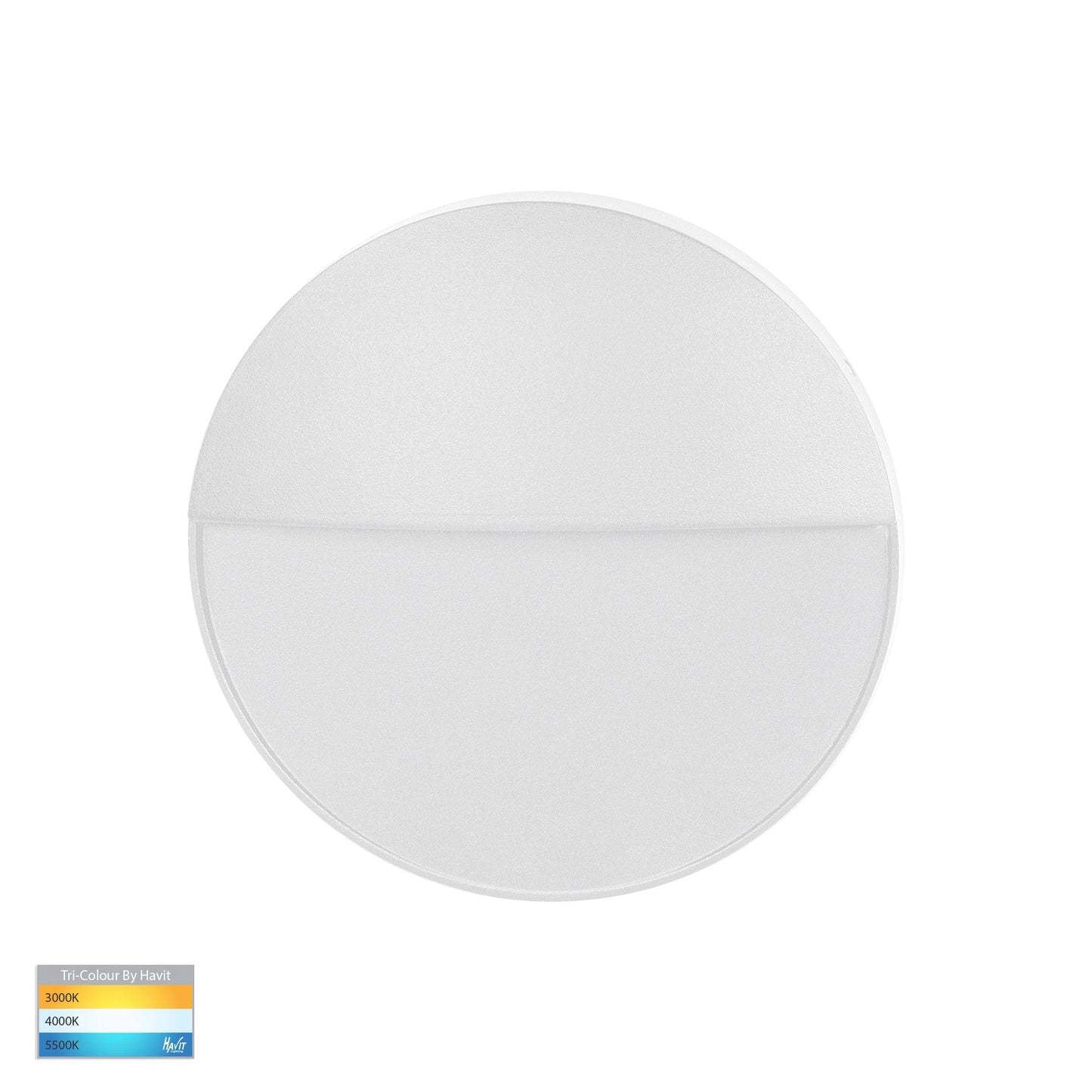 Round Surface Mounted Step Light White HV3268t-Wht-12v-Rnd