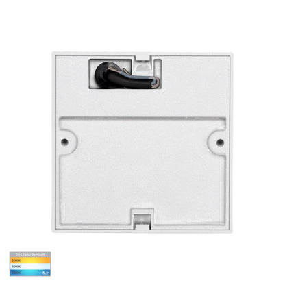 Square Surface Mounted Step Light White HV3268t-Wht-12v-Sq