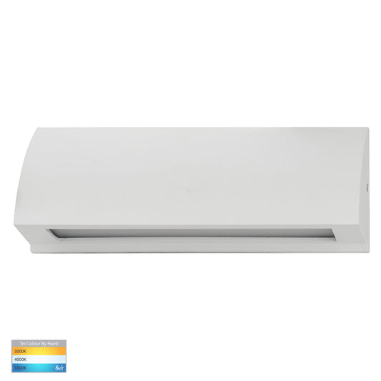 Rectangular Surface Mounted Step Light - White