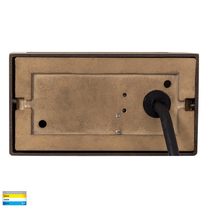 Surface Mounted Step Light Solid Bronze