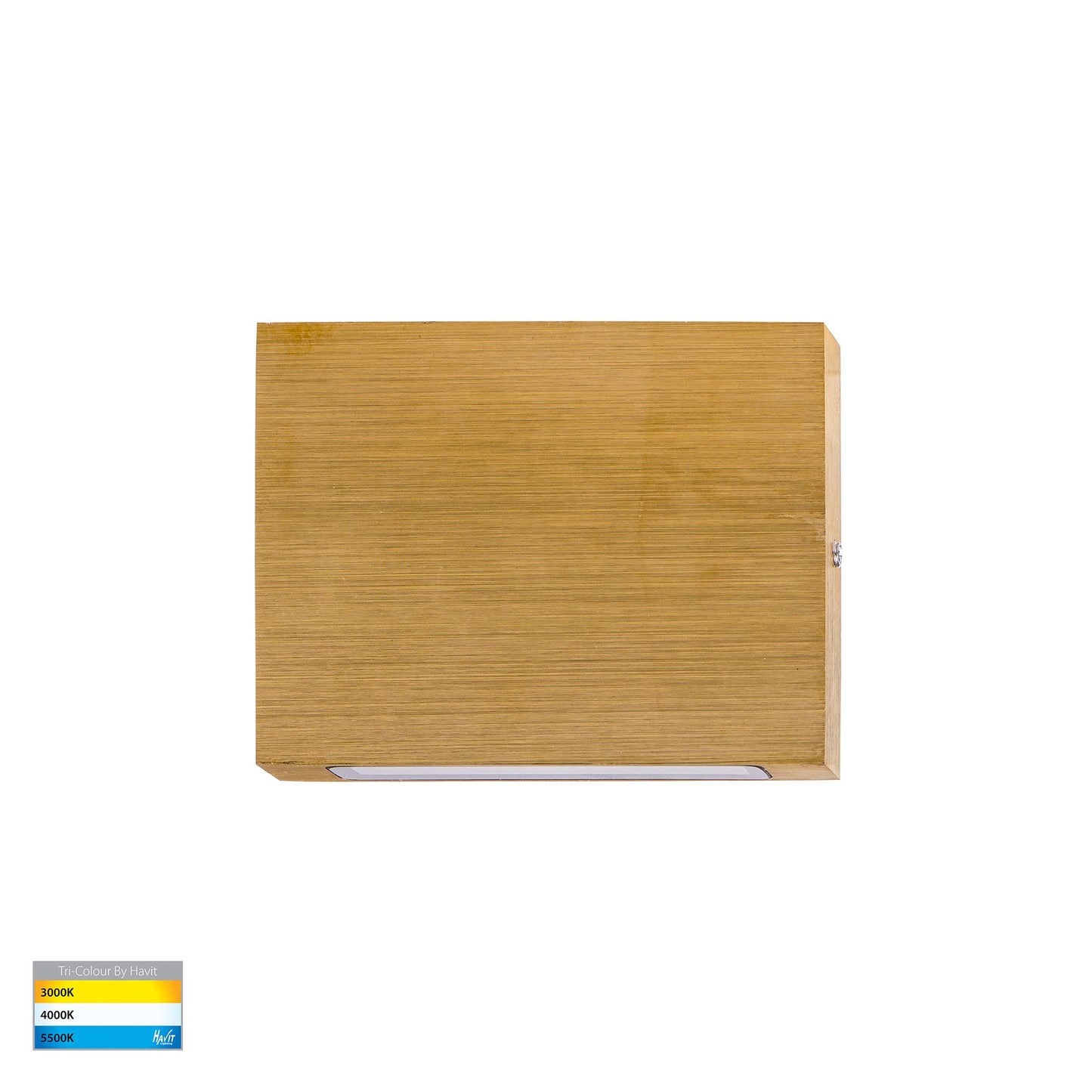 Surface Mounted Step Light Brass