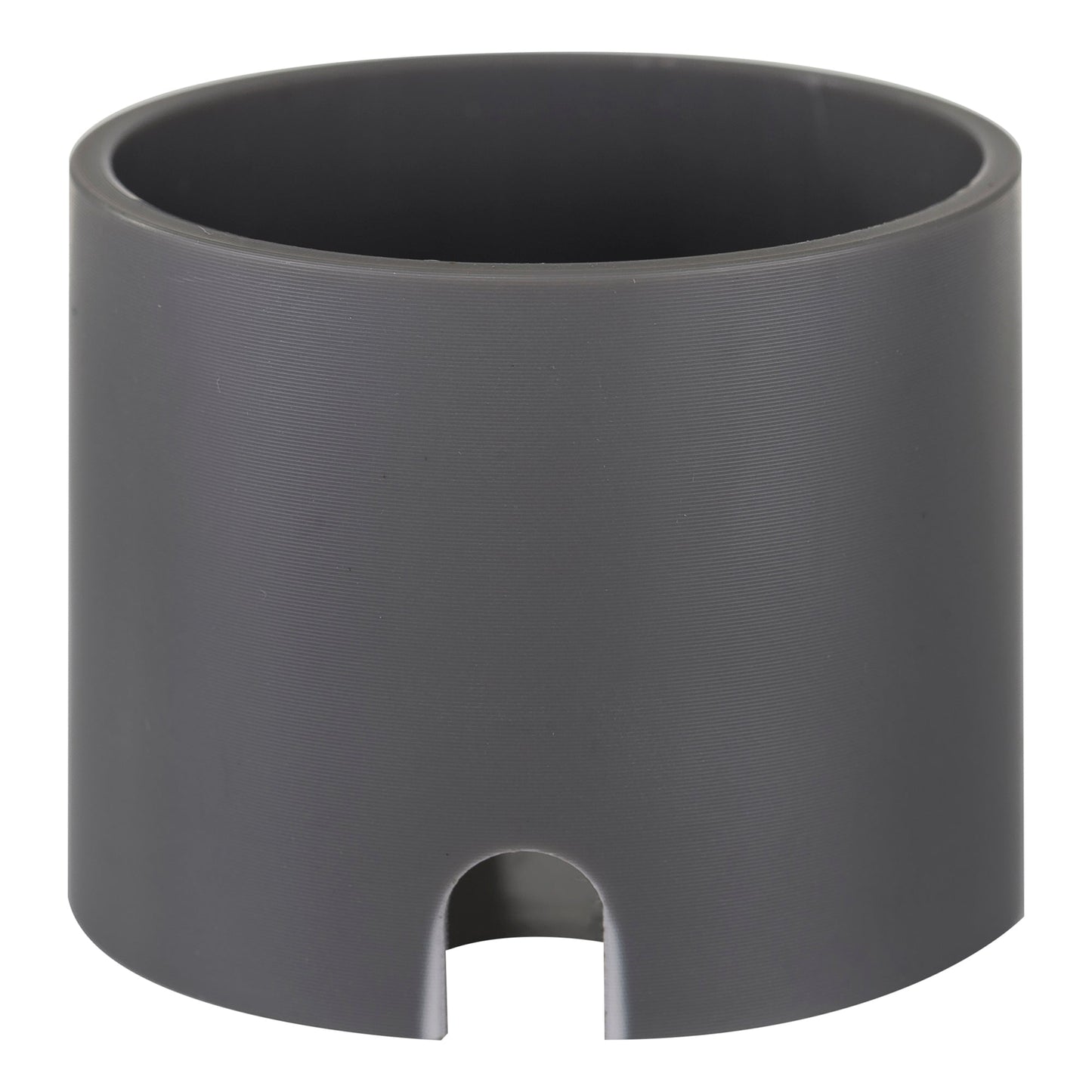 Mini Recessed Round Step Light White Aluminium