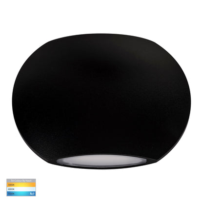 Surface Mounted Up & Down Wall Light Black