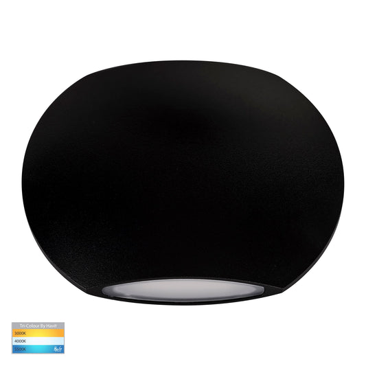 Surface Mounted Up & Down Wall Light Black