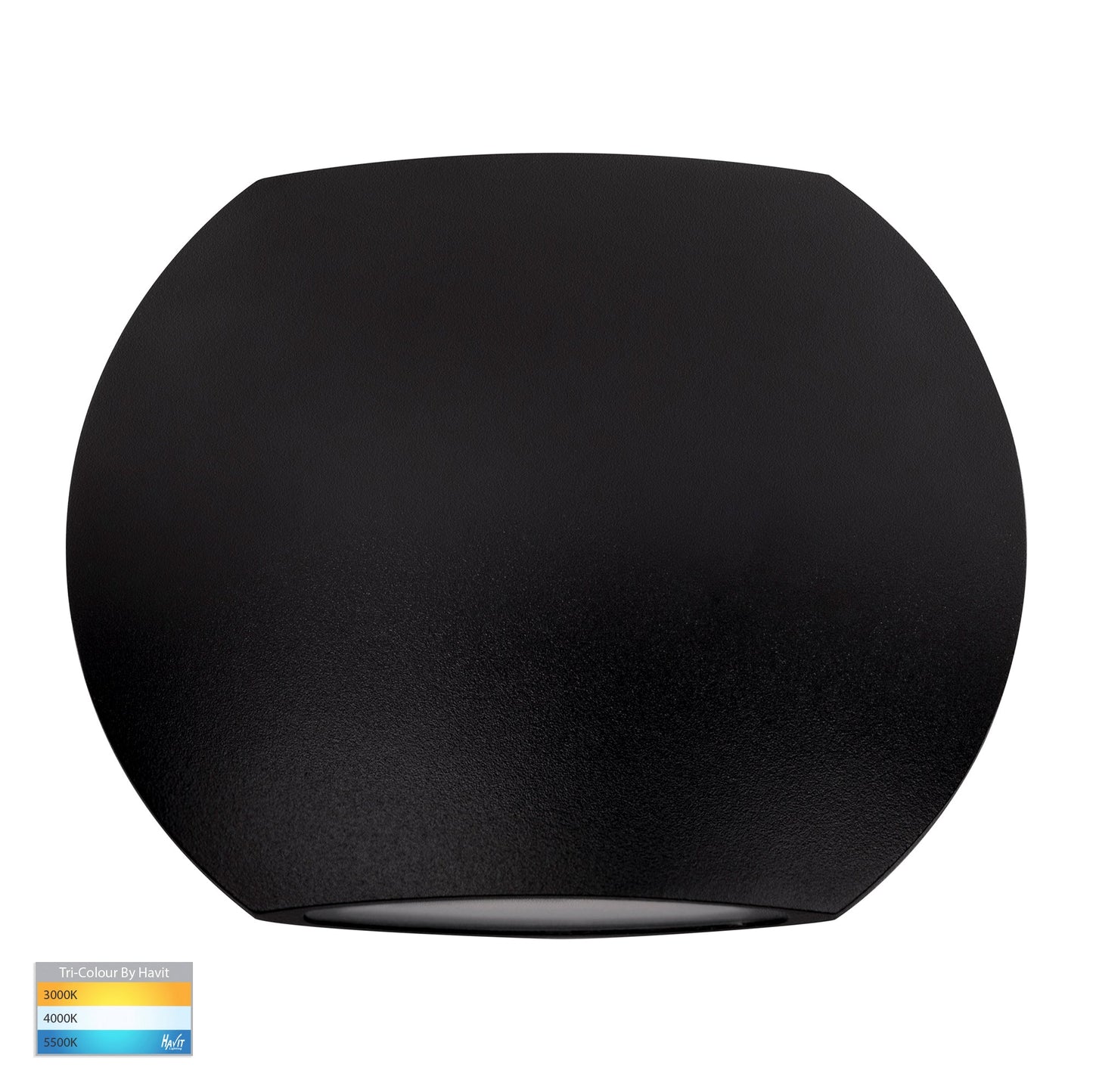 Surface Mounted Up & Down Wall Light Black