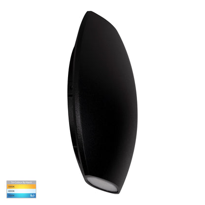 Surface Mounted Up & Down Wall Light Black