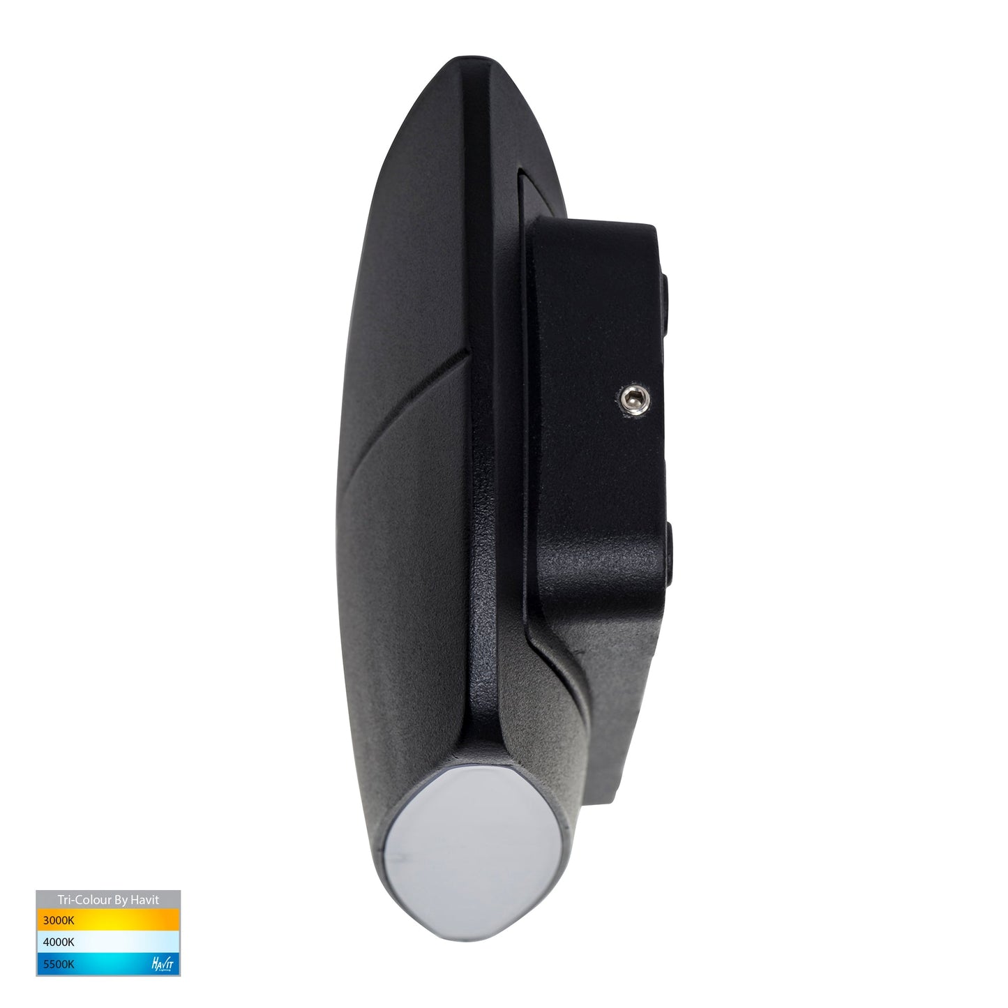 Surface Mounted Up & Down Wall Light Black