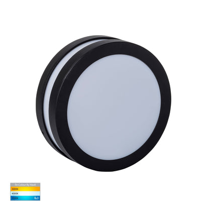 Surface Mounted Bunker Light Black