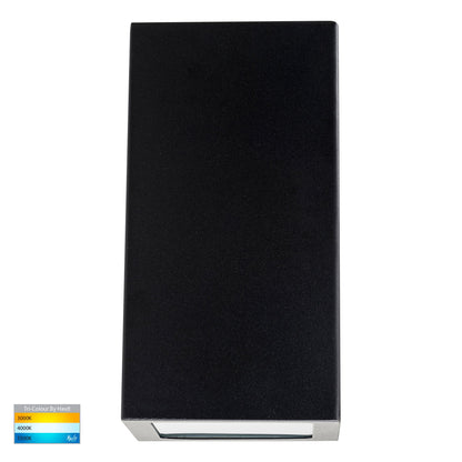 Square Wall Wedge Poly Powder Coated Black HV3601t-Blk