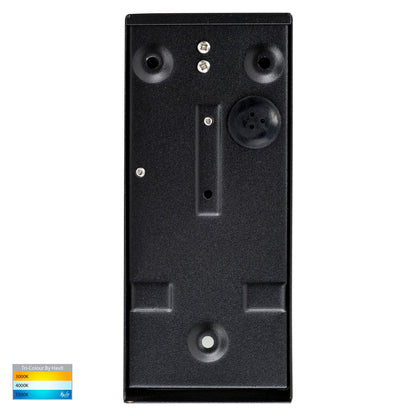 Square Wall Wedge Poly Powder Coated Black