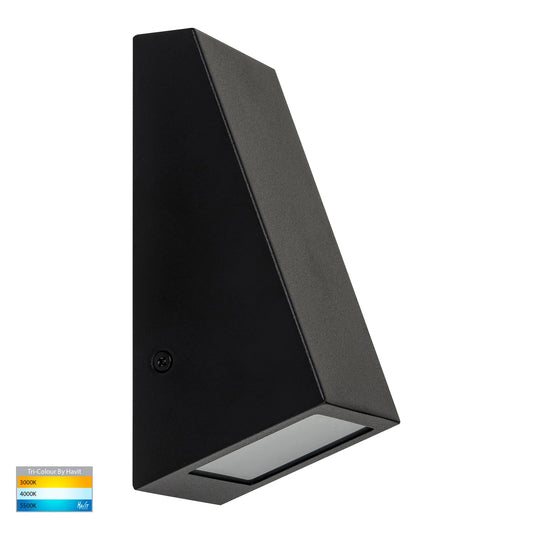 Square Wall Wedge Poly Powder Coated Black