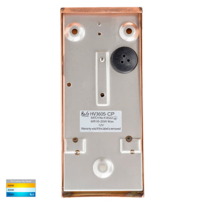 Square Wall Wedge Copper