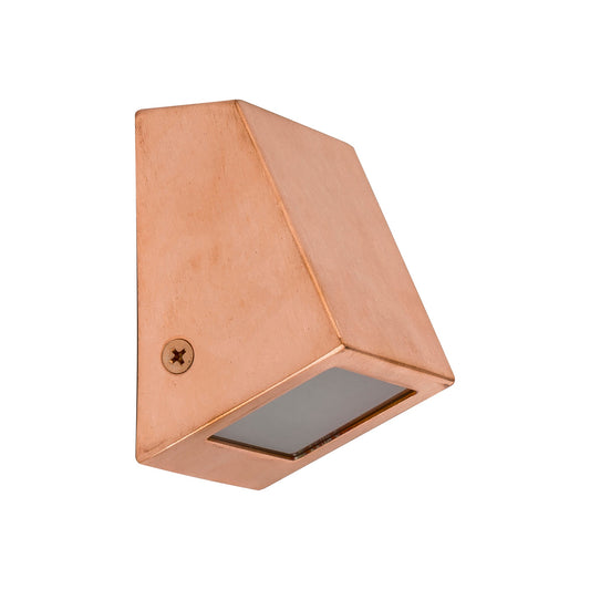 Square Mini Wall Wedge Copper 