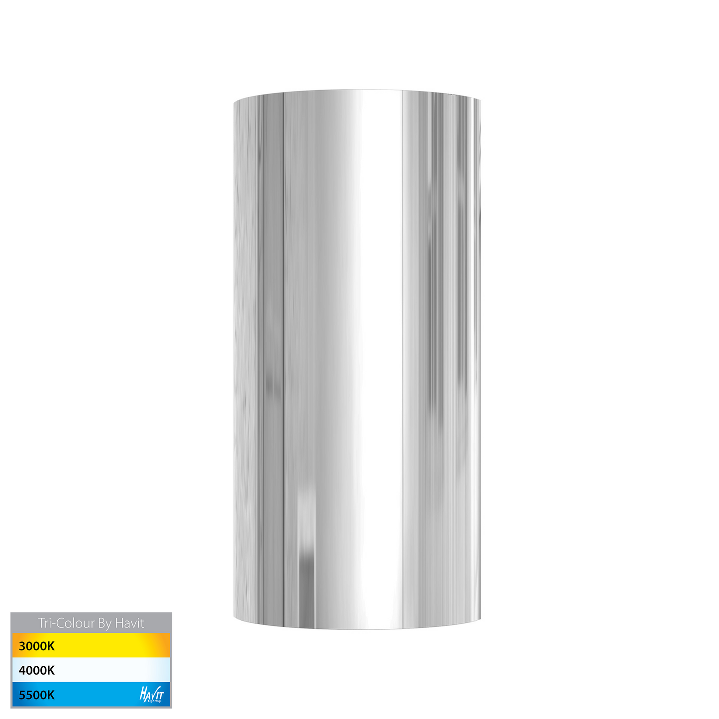 Polished 316 Stainless Steel Wall Light