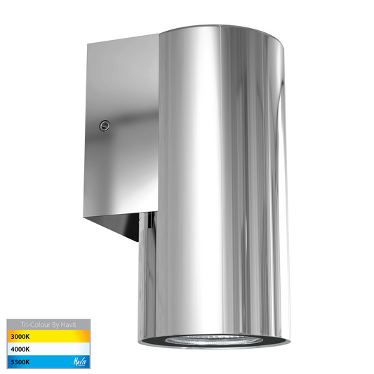 Polished 316 Stainless Steel Wall Light