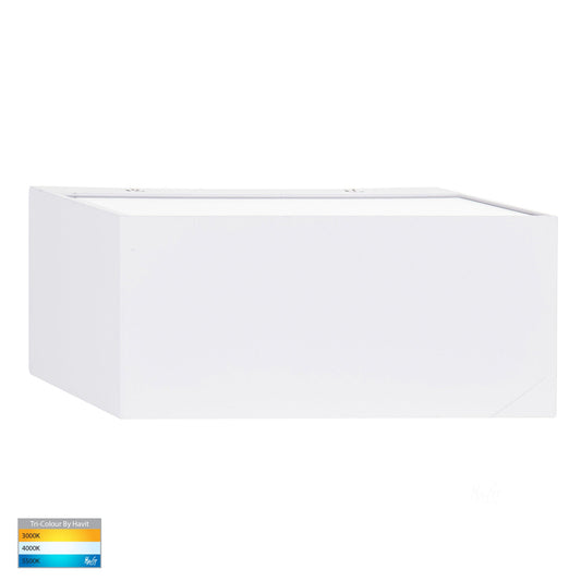 Up & Down Wall Light White HV3637t-Wht