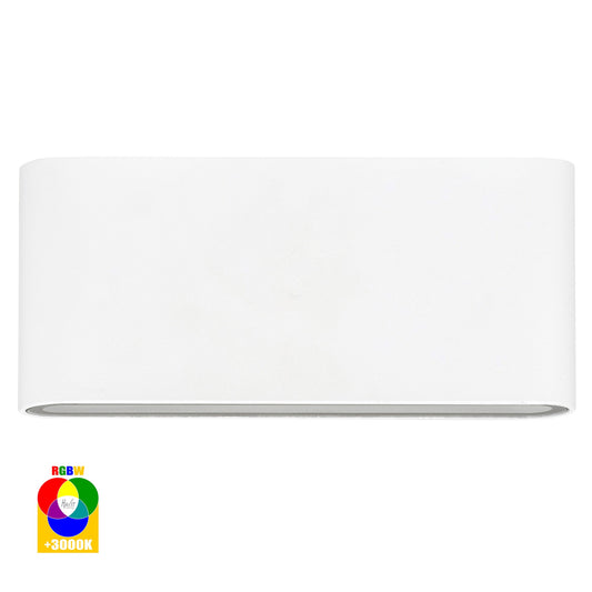 Surface Mounted Wall Light White  HV3643rgbw-Wht
