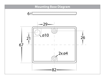 Up & Down Round Wall Light Black