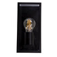 316 Stainless Steel Black Outdoor Wall Light 