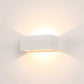 Rectangle Wall Mounted Light Poly Powder Coated White  HV3665t-Wht