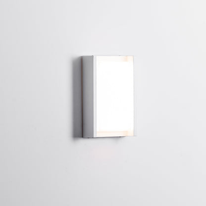 Rectangle Wall Mounted Light Poly Powder Coated White