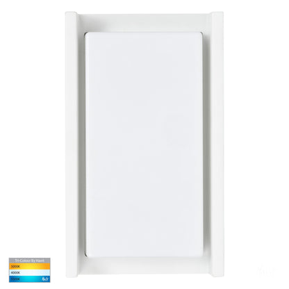 Rectangle Wall Mounted Light Poly Powder Coated White