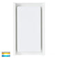 Rectangle Wall Mounted Light Poly Powder Coated White