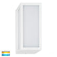Rectangle Wall Mounted Light Poly Powder Coated White