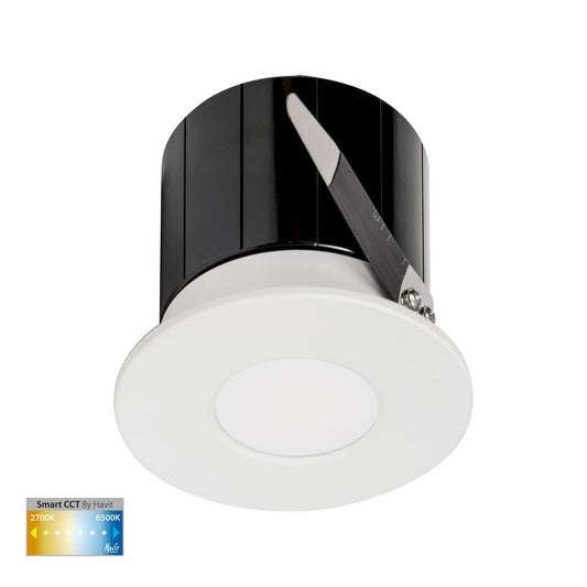 White Fixed WIFI Downlight 70mm Cutout