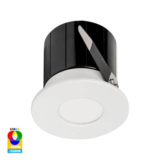 White Fixed WIFI Downlight 70mm Cutout