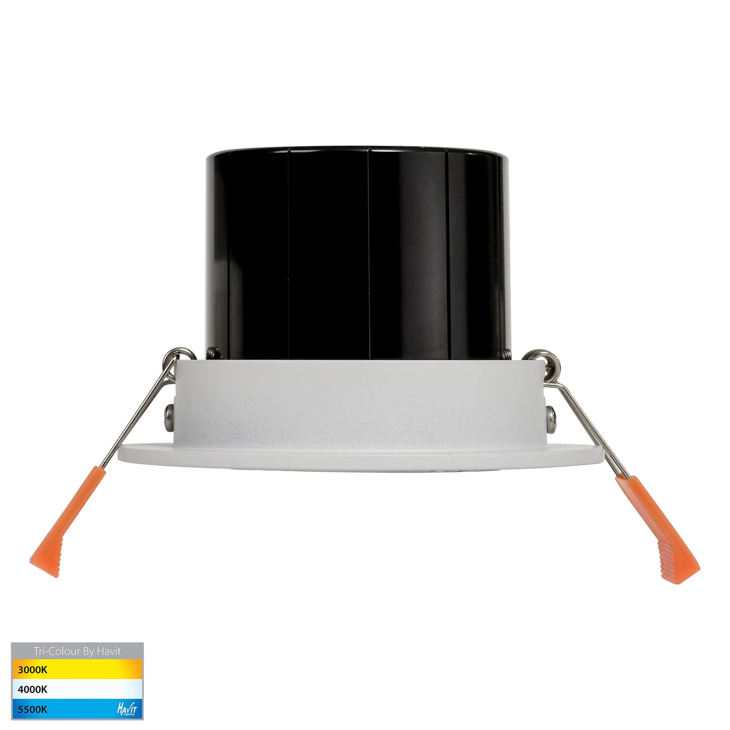 White Tilt Downlight 90mm Cutout