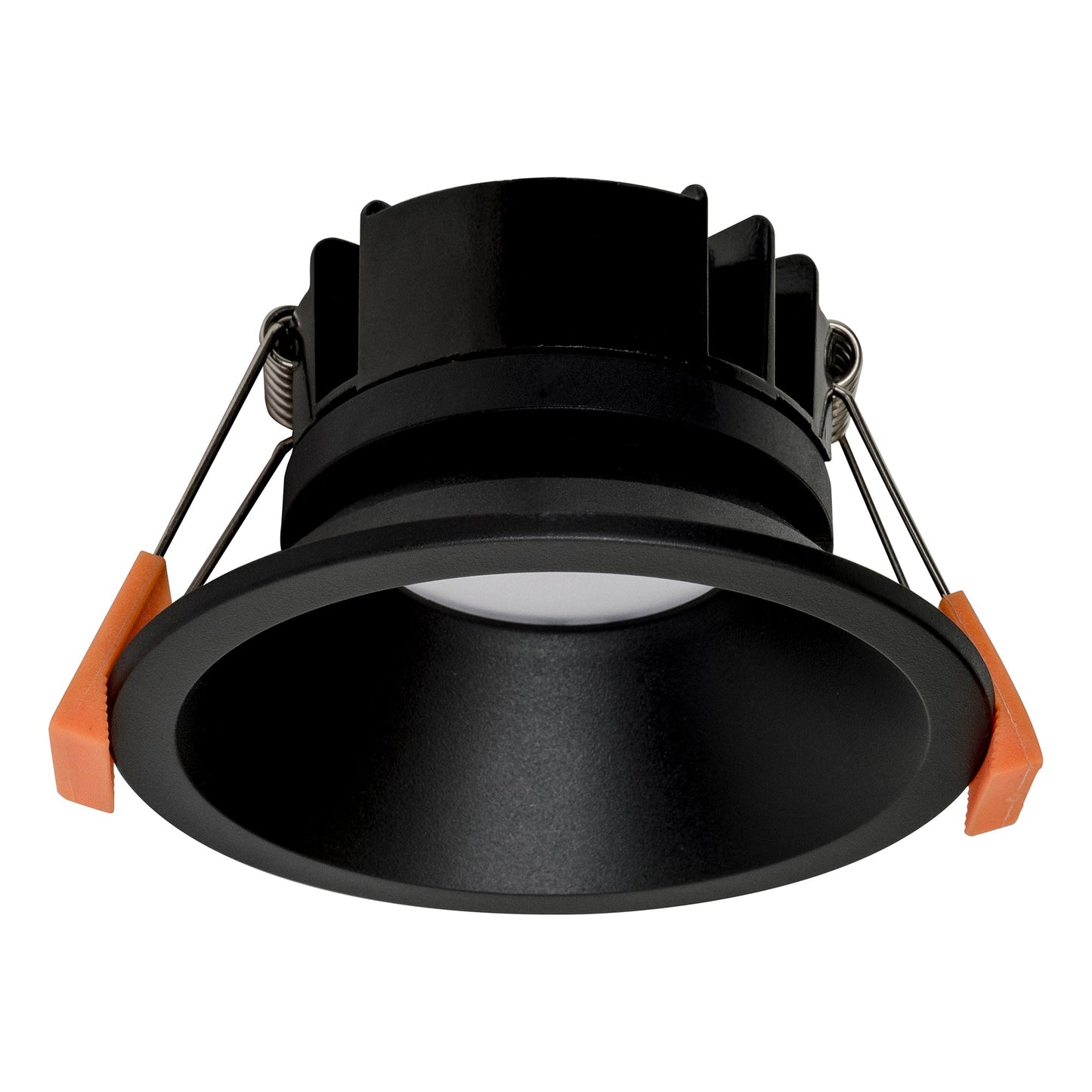 Black Fixed Pc Downlight 90mm Cutout HV5528d2w-Blk