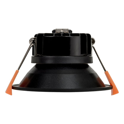 Black Fixed Pc Downlight 90mm Cutout HV5528d2w-Blk