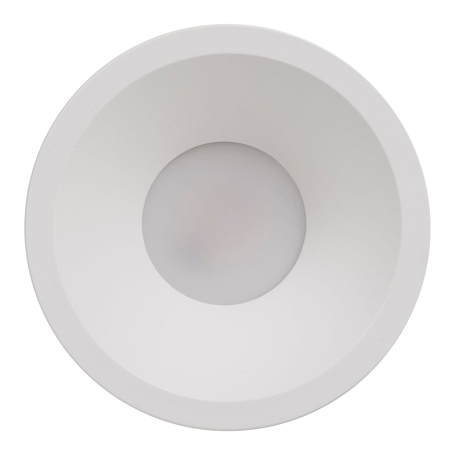 White Fixed Pc Downlight 90mm Cutout HV5528d2w-Wht