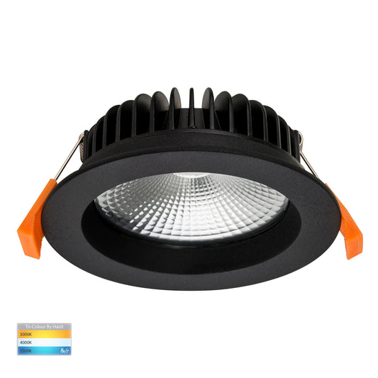 Black Downlight 90mm Cutout HV5530t-Blk