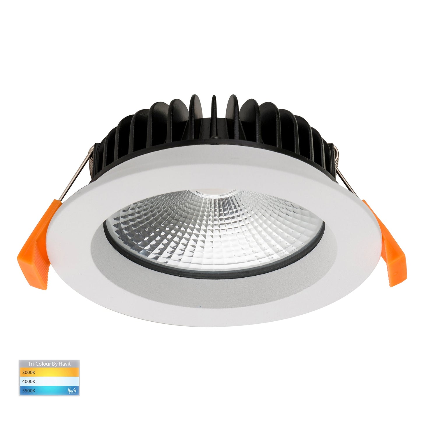 White Downlight 90mm Cutout HV5530t-Wht