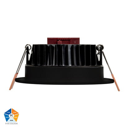 Black Downlight 90mm Cutout HV5531t-Blk
