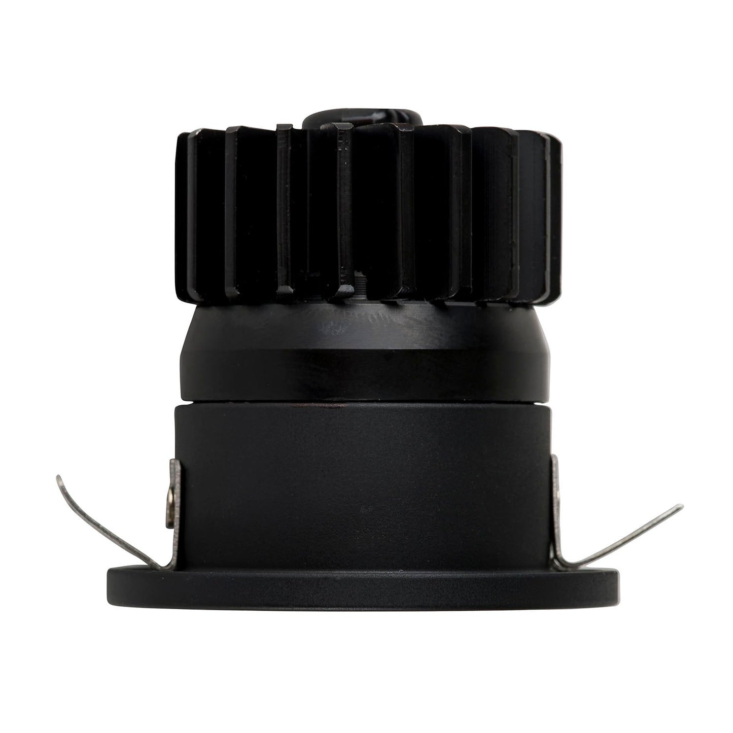 Niche White Round Mini Recessed Downlight 3w Black 38mm Cutout