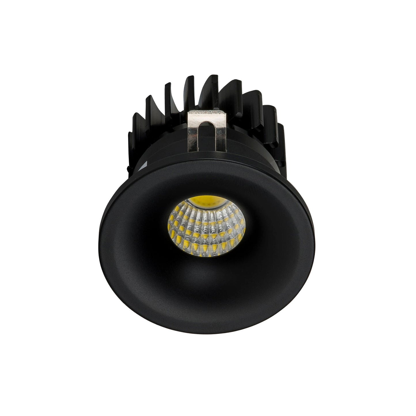 Niche White Round Mini Recessed Downlight 3w Black 38mm Cutout