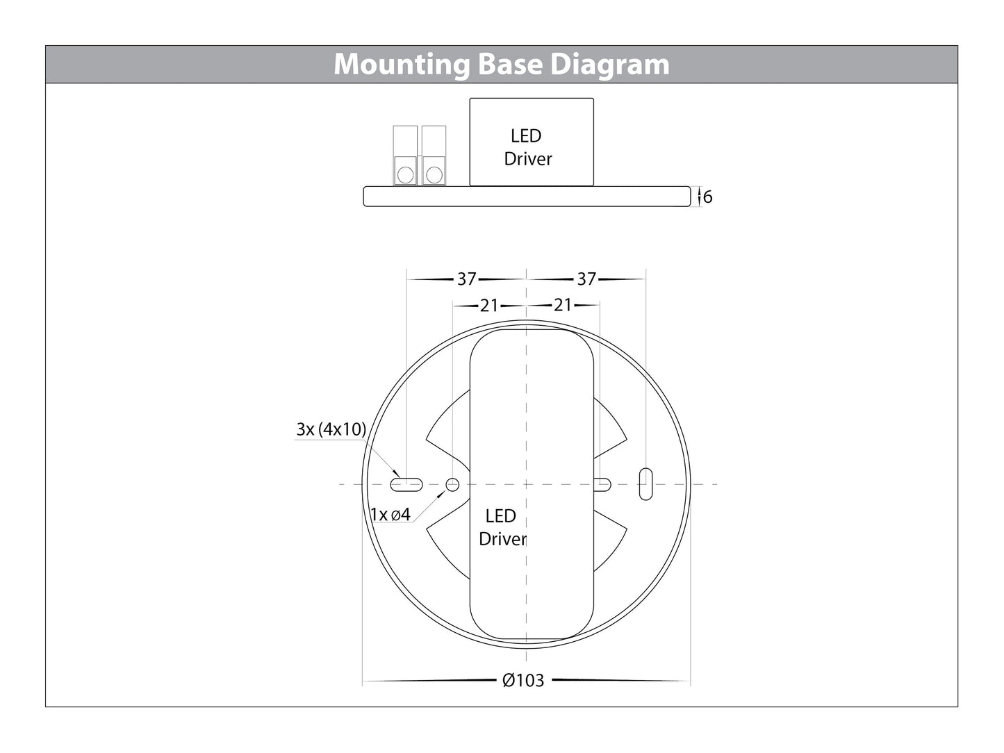 Surface Mounted Round Downlight  HV5803t