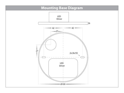Surface Mounted Adjustable Round Downlight HV5815t