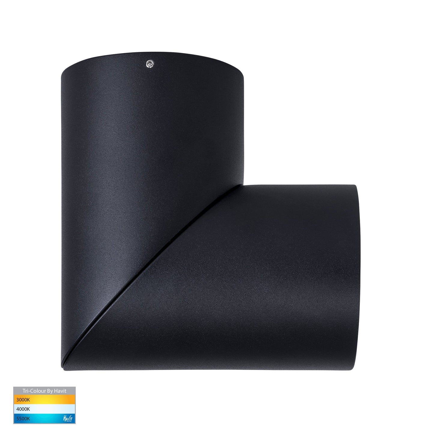 Black Surface Mounted Rotatable Round Downlight HV5824t-Blk