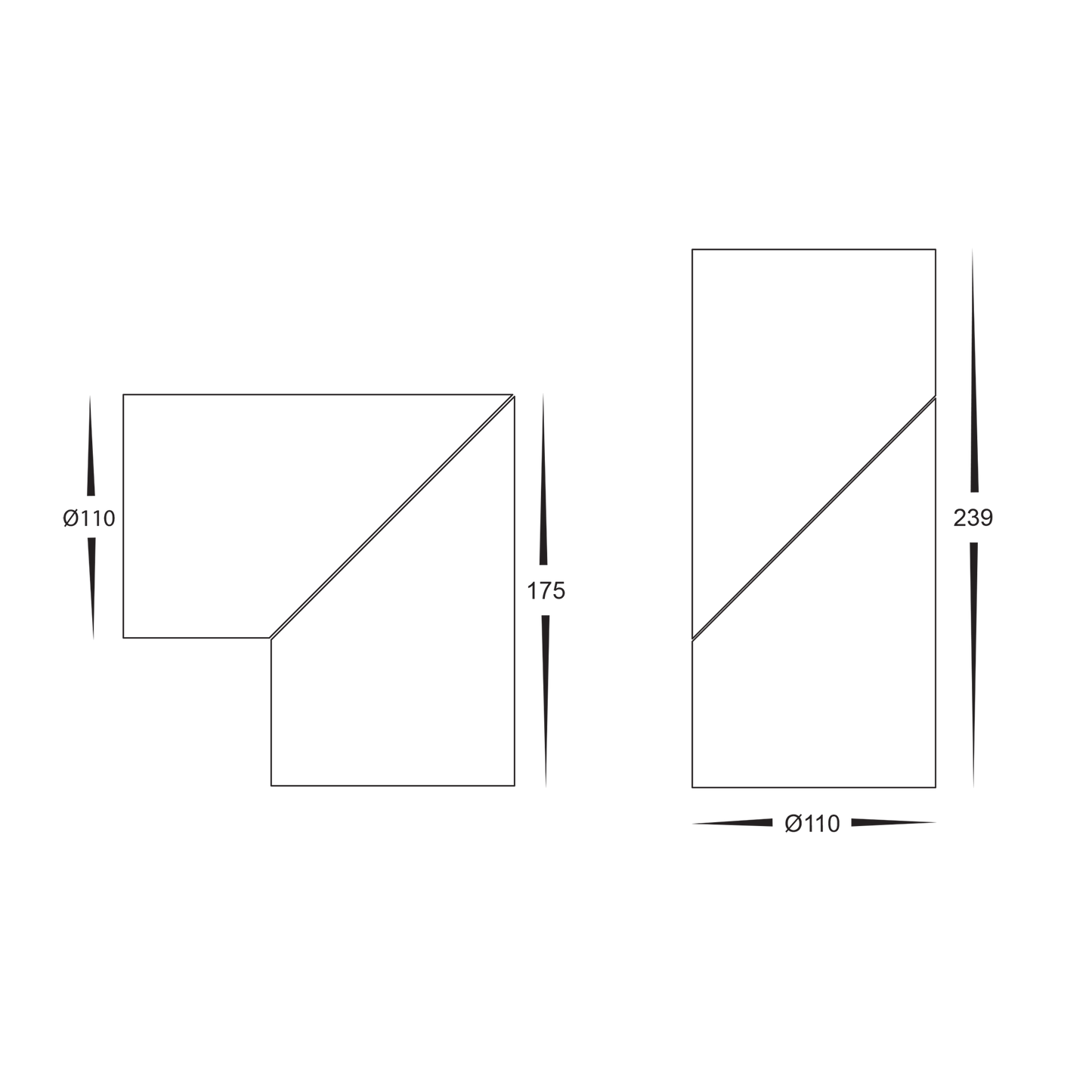 Surface Mounted Rotatable Round Downlight HV5825t