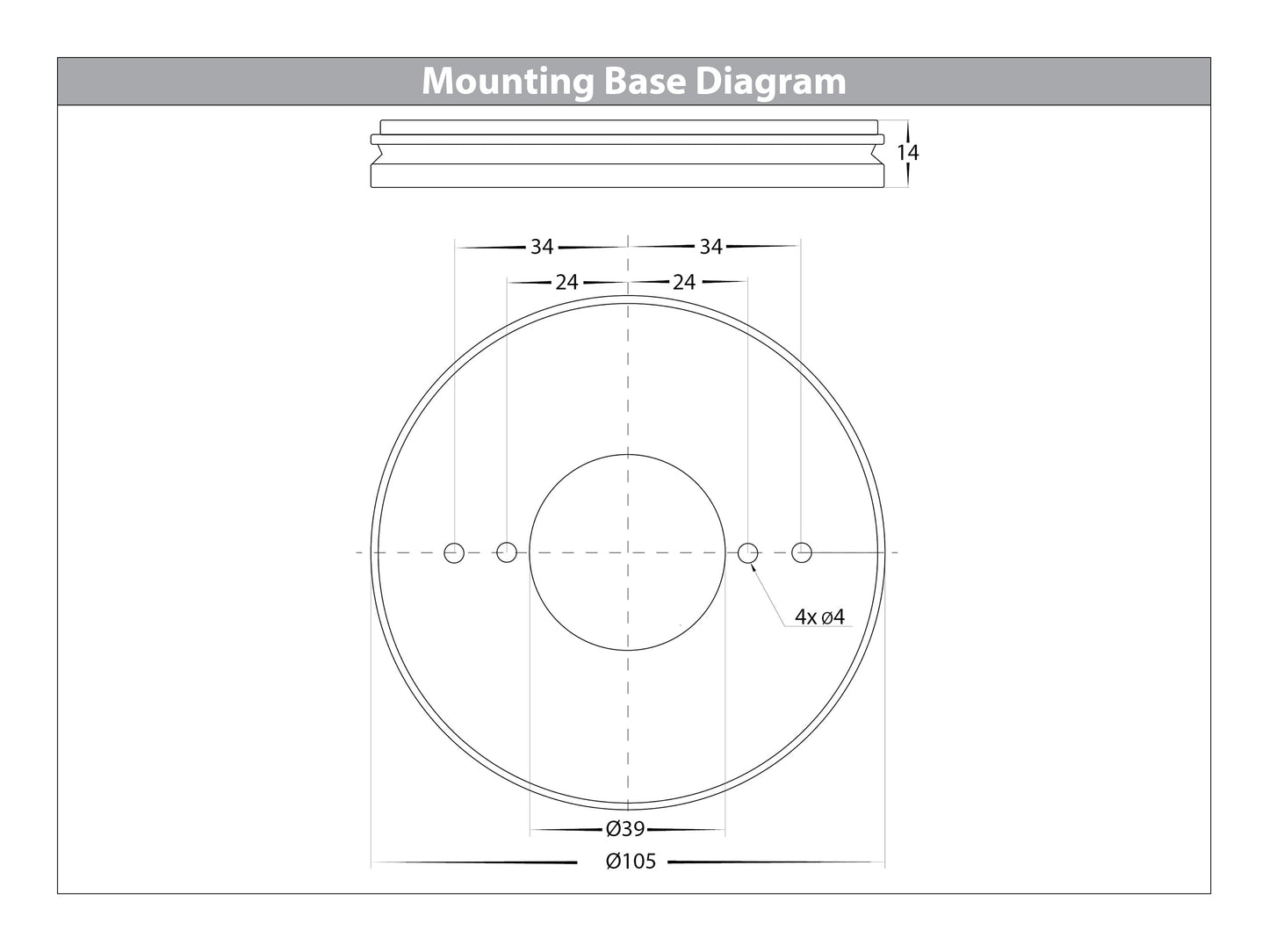 Surface Mounted Rotatable Round Downlight  HV5825t