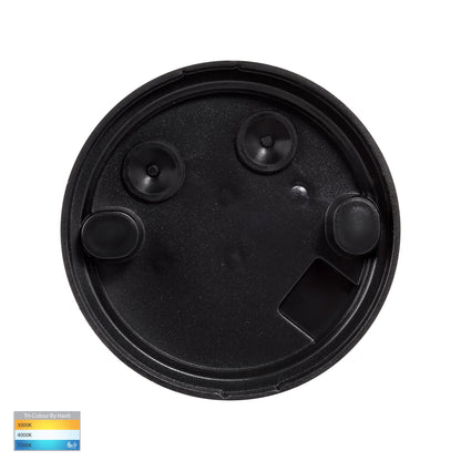 Black Surface Mounted Round Polycarb Downlight HV5831t-Blk
