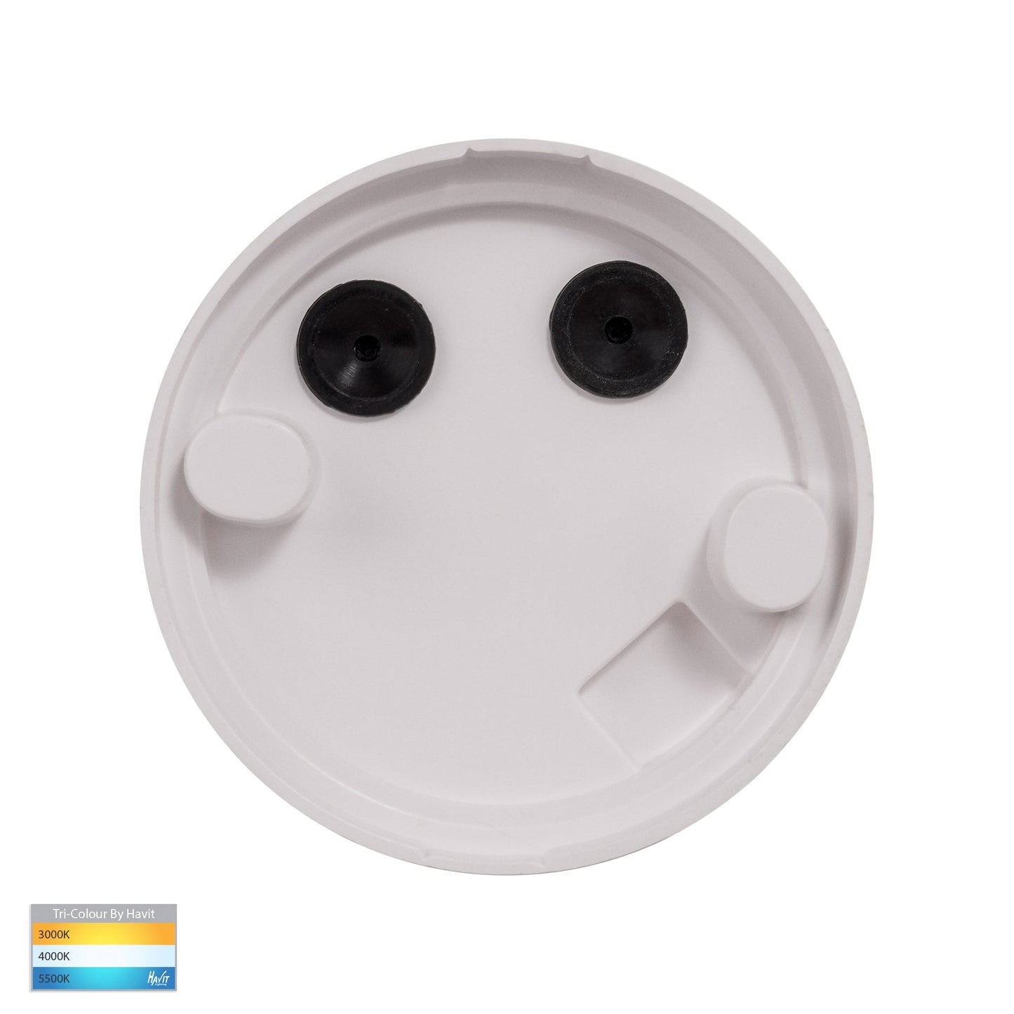 White Surface Mounted Round Polycarb Downlight HV5831t-Wht