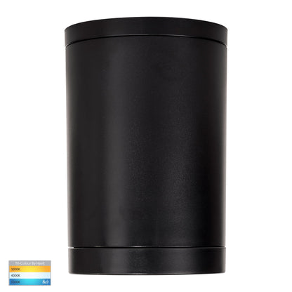 Black Surface Mounted Round Polycarb Downlight HV5832t-Blk